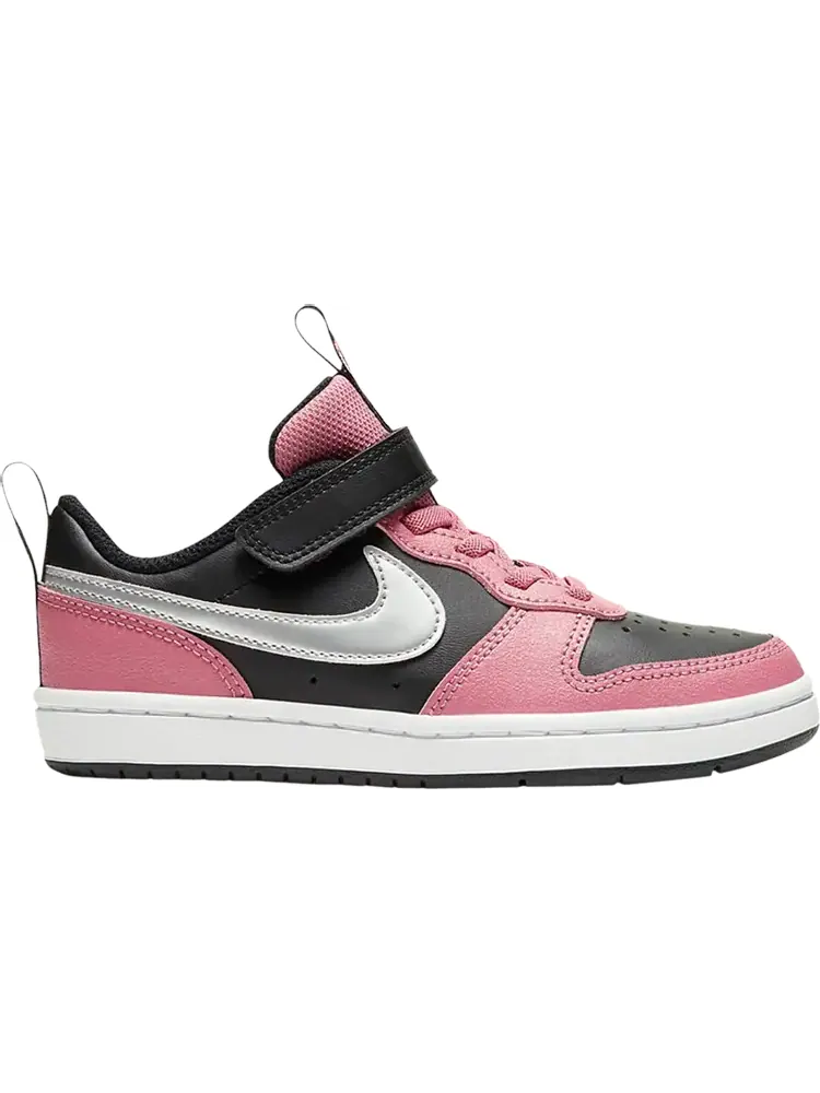 Кроссовки Nike Court Borough Low 2 SE PS 'Black Desert Berry' — изображение 1 из 1, розовый
