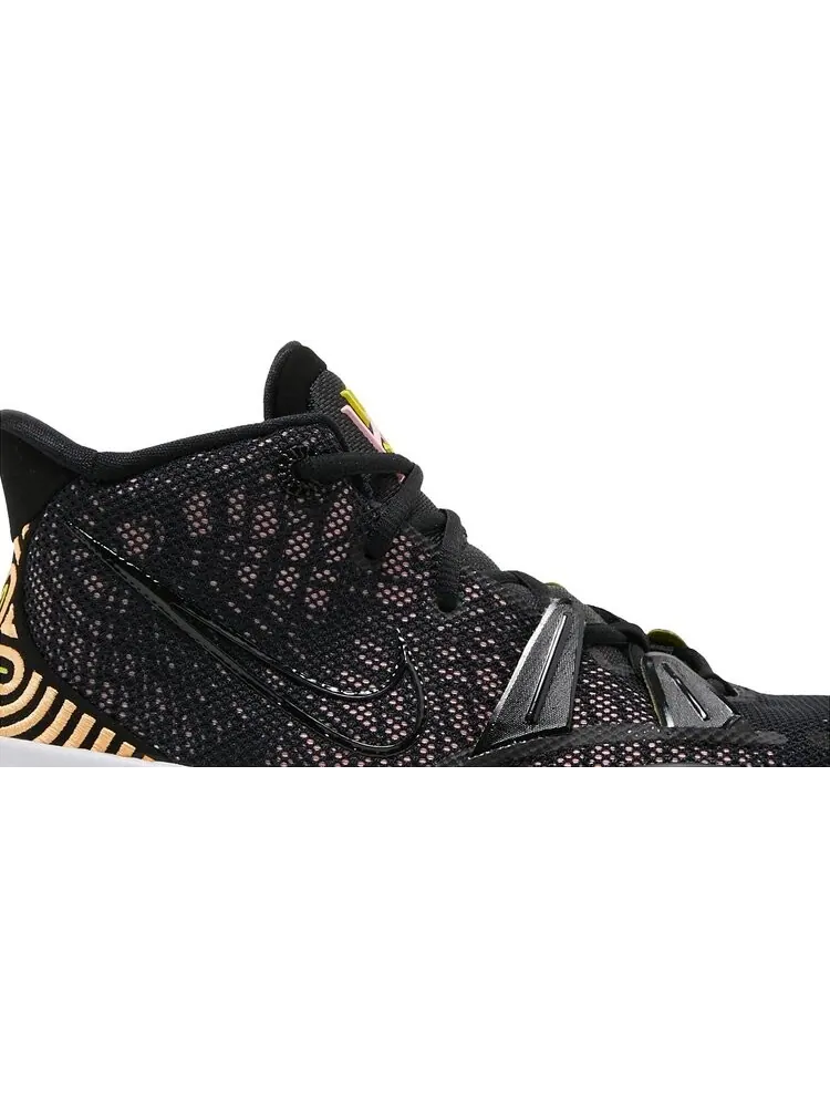 Кроссовки Nike Kyrie 7 GS 'Ripple Effect' — изображение 2 из 8, черный