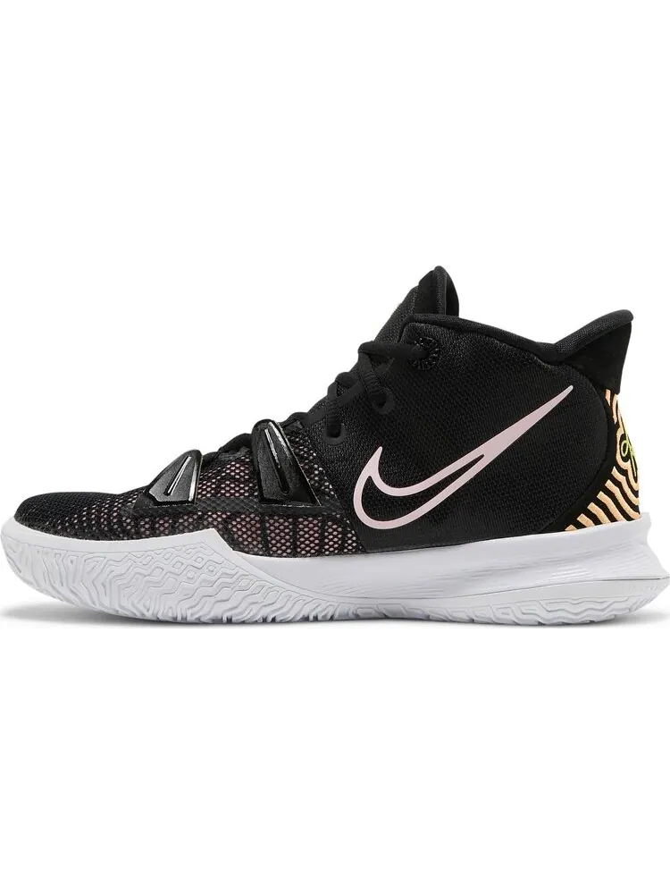 Кроссовки Nike Kyrie 7 GS 'Ripple Effect' — изображение 3 из 8, черный