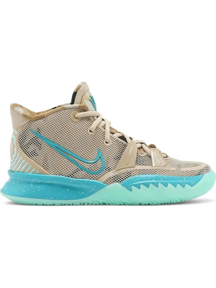 Кроссовки Nike Kyrie 7 GS 'Ripple' — изображение 1 из 8, коричневый