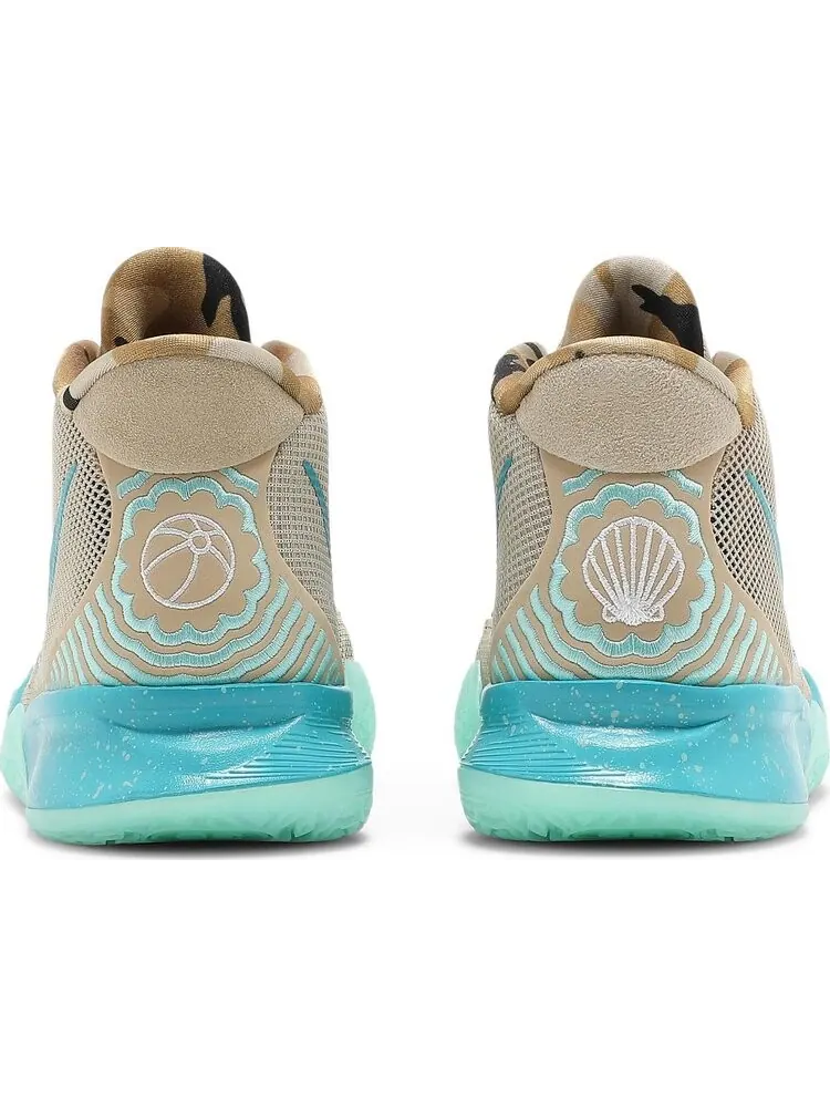 Кроссовки Nike Kyrie 7 GS 'Ripple' — изображение 6 из 8, коричневый