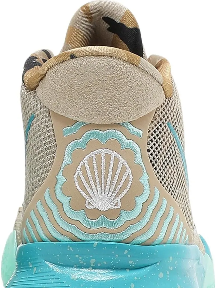 Кроссовки Nike Kyrie 7 GS 'Ripple' — изображение 7 из 8, коричневый