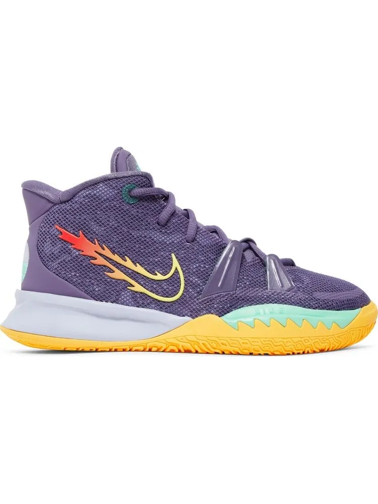 Кроссовки Nike Kyrie 7 GS 'Daybreak' — изображение 1 из 8, фиолетовый