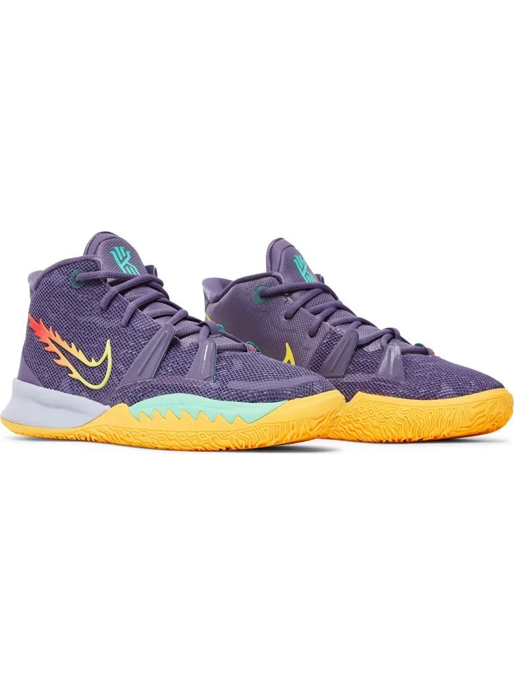 Кроссовки Nike Kyrie 7 GS 'Daybreak' — изображение 8 из 8, фиолетовый