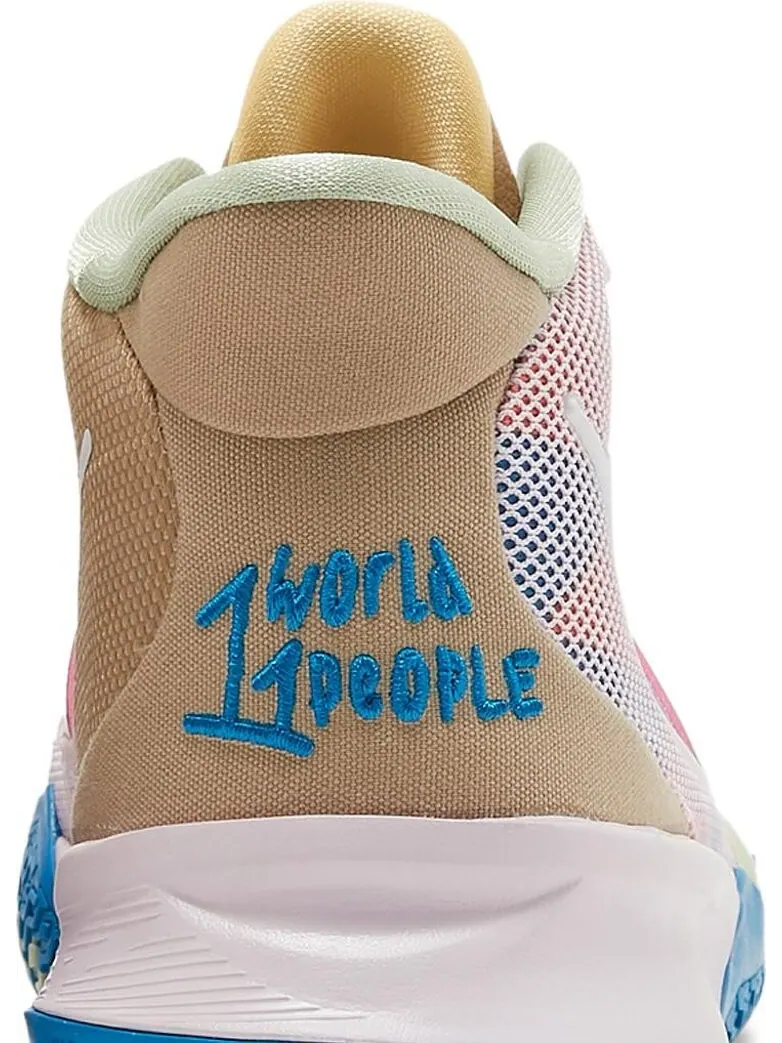 Кроссовки Nike Kyrie 7 GS '1 World 1 People - Regal Pink' — изображение 7 из 8, розовый
