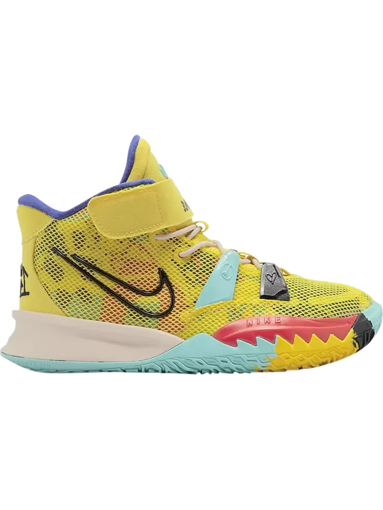 Кроссовки Nike Kyrie 7 PS '1 World 1 People' — изображение 1 из 1, желтый
