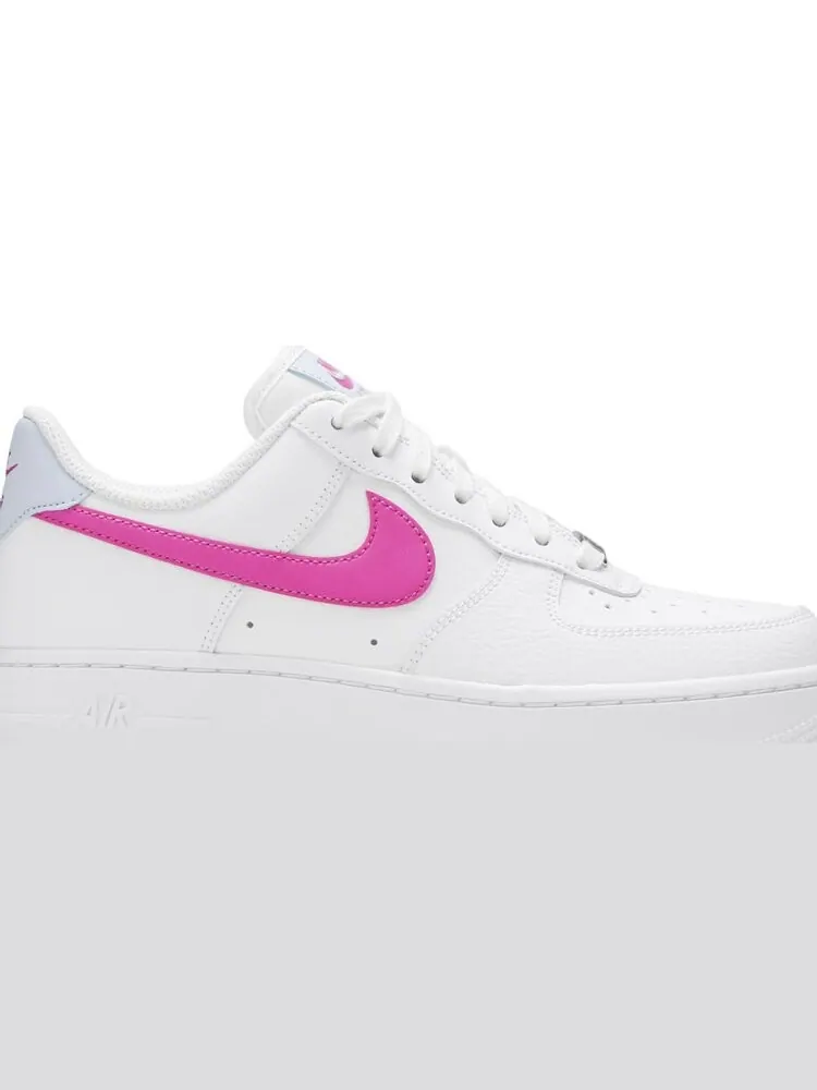 Кроссовки Nike Wmns Air Force 1 Low 'Fire Pink' — изображение 2 из 8, белый