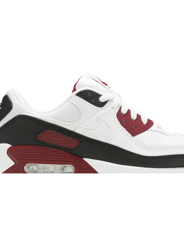 Кроссовки Nike Air Max 90 'New Maroon' — изображение 2 из 8, белый