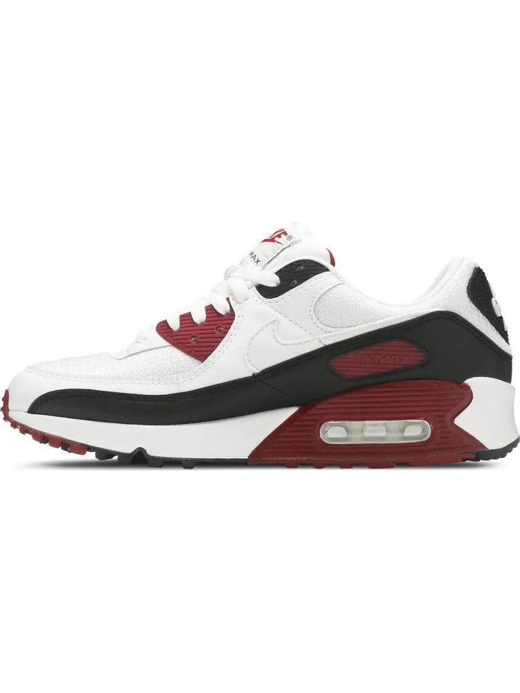 Кроссовки Nike Air Max 90 'New Maroon' — изображение 3 из 8, белый