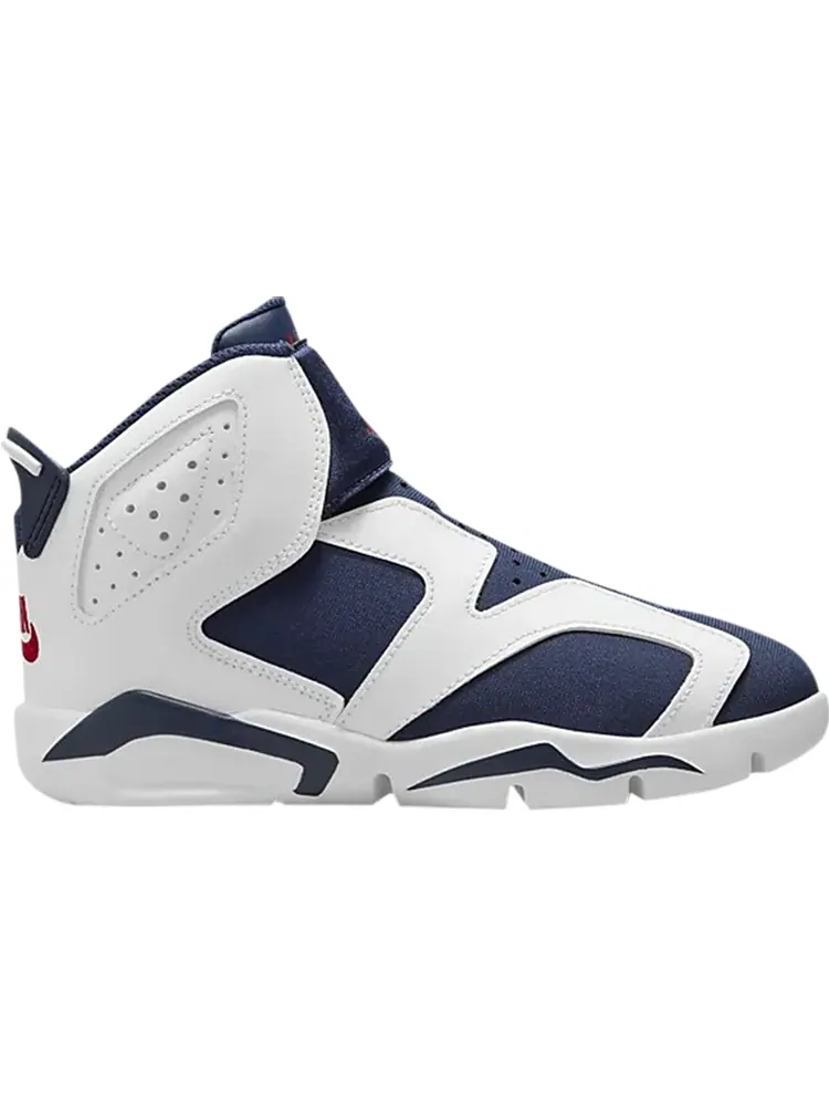 Кроссовки Jordan 6 Retro Little Flex PS 'White Midnight Navy' — изображение 1 из 1, белый