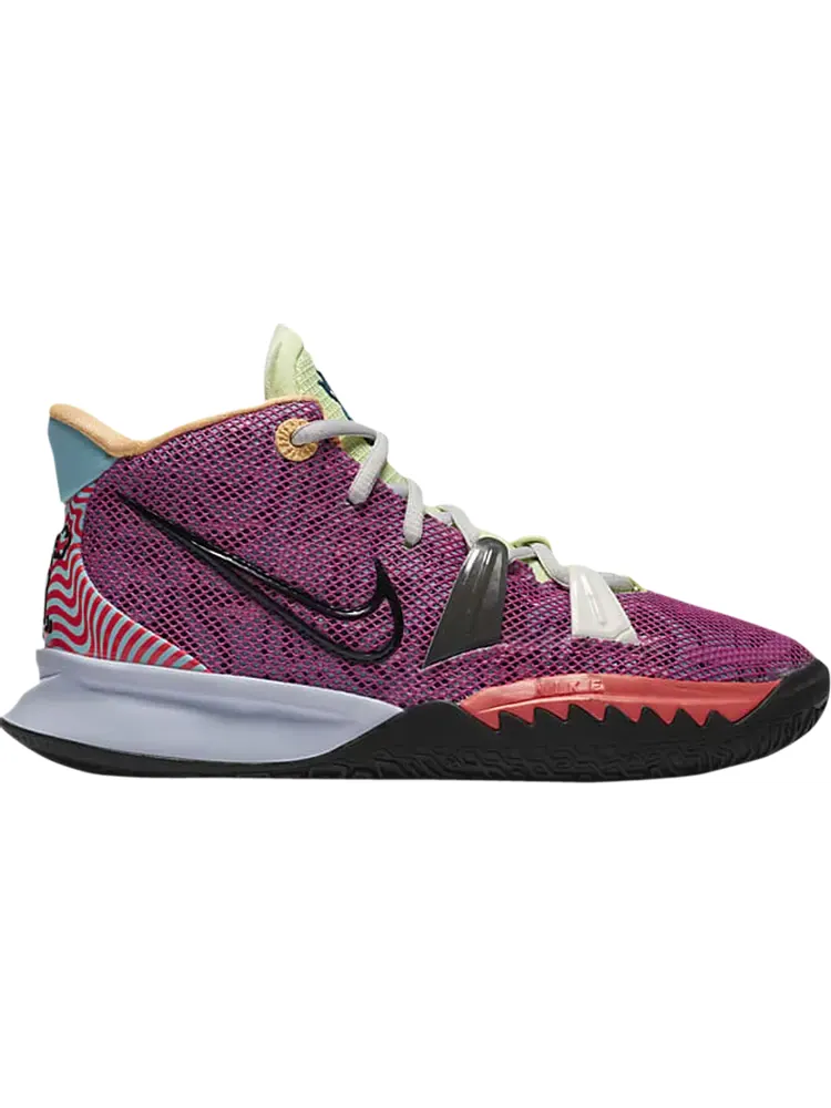 Кроссовки Nike Kyrie 7 GS 'Creator' — изображение 1 из 1, фиолетовый