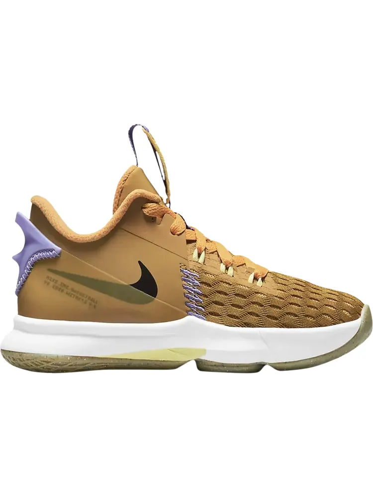 Кроссовки Nike LeBron Witness 5 PS 'Wheat' — изображение 1 из 1, коричневый