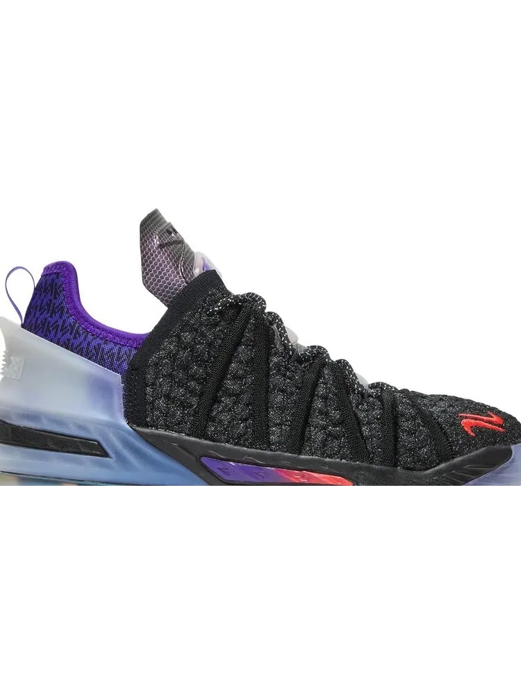 Кроссовки Nike Kylian Mbappé x LeBron 18 GS NRG 'The Chosen 2' — изображение 2 из 8, черный