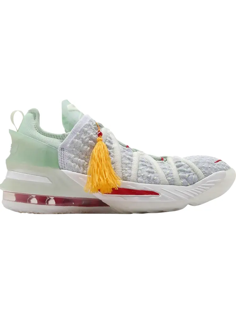 Кроссовки Nike LeBron 18 GS 'Empire Jade' — изображение 1 из 1, бирюзовый