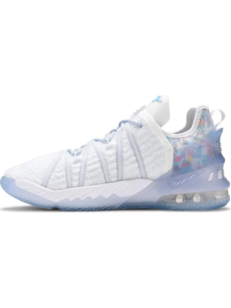 Кроссовки Nike LeBron 18 NRG GS 'Blue Tint' — изображение 3 из 8, синий