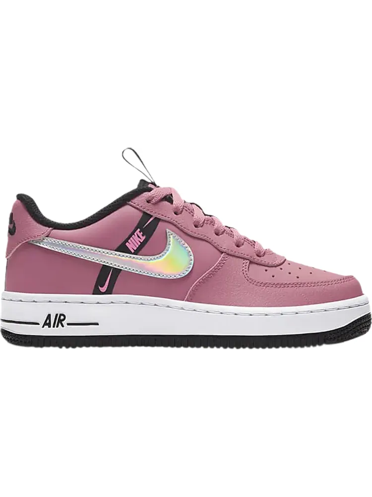 Кроссовки Nike Air Force 1 LV8 KSA GS 'Worldwide Pack - Desert Berry Black' — изображение 1 из 1, розовый