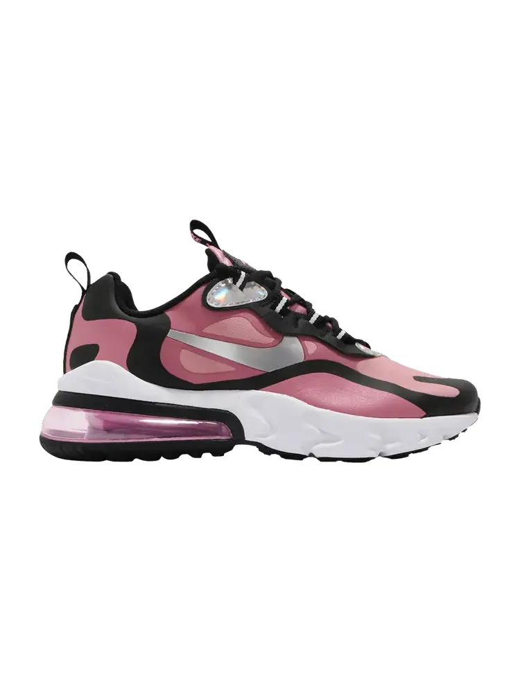 Кроссовки Nike Air Max 270 React SE 2 GS 'Desert Berry' — изображение 1 из 1, металлик серебристый