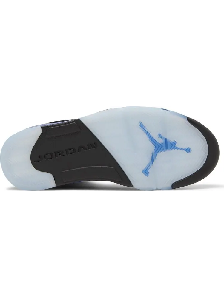 Кроссовки Air Jordan 5 Retro Racer Blue — изображение 4 из 8, черный