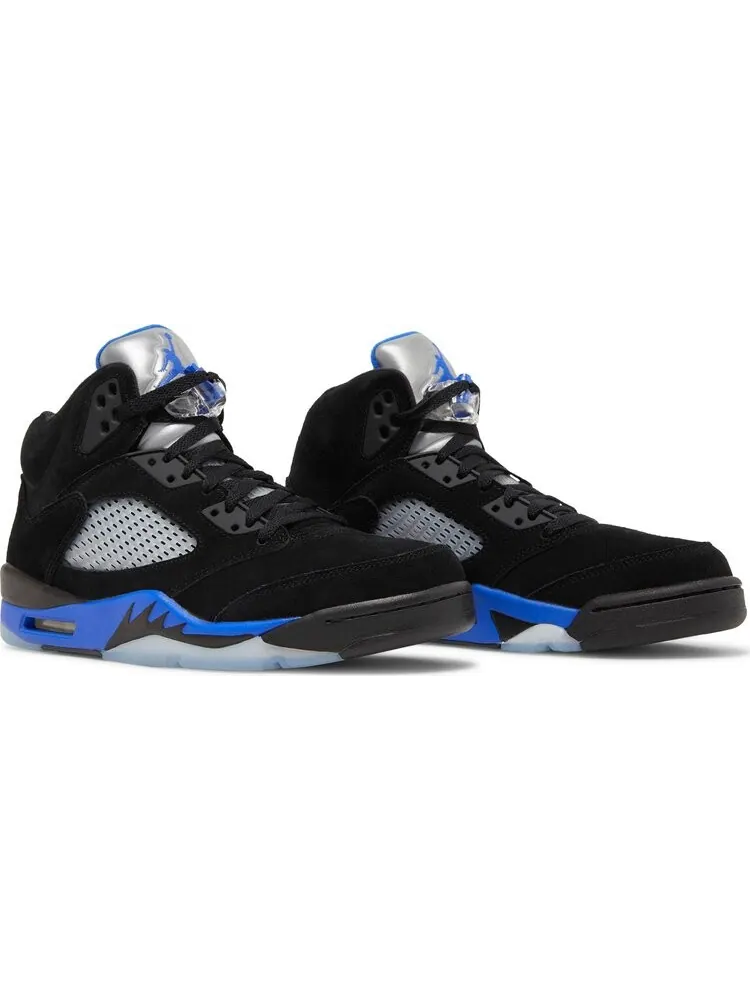 Кроссовки Air Jordan 5 Retro Racer Blue — изображение 8 из 8, черный