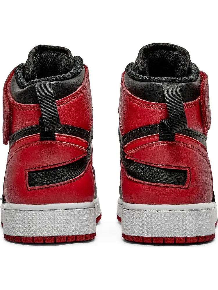 Кроссовки Air Jordan 1 High FlyEase GS Black Gym Red — изображение 6 из 8, черный