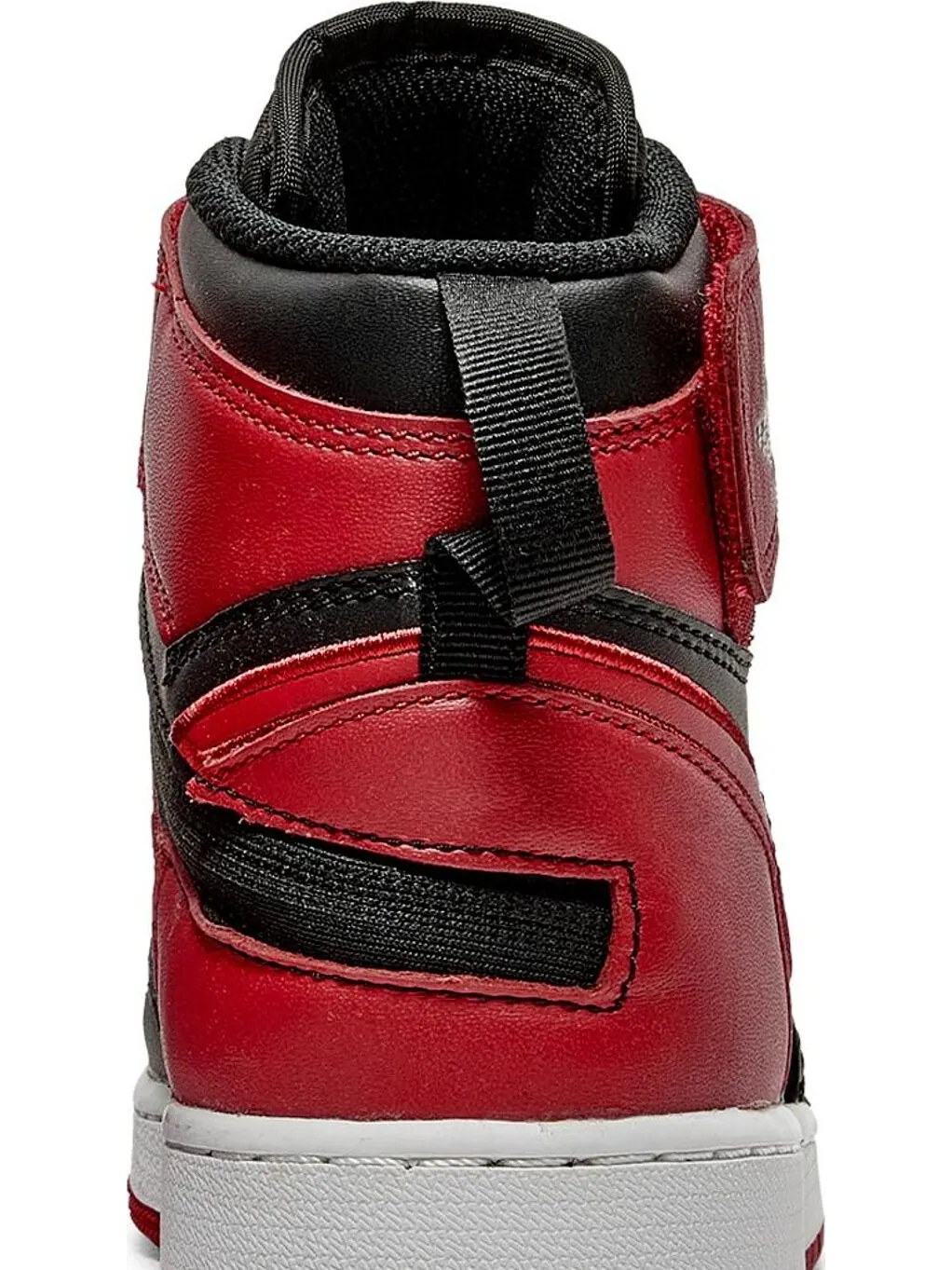 Кроссовки Air Jordan 1 High FlyEase GS Black Gym Red — изображение 7 из 8, черный