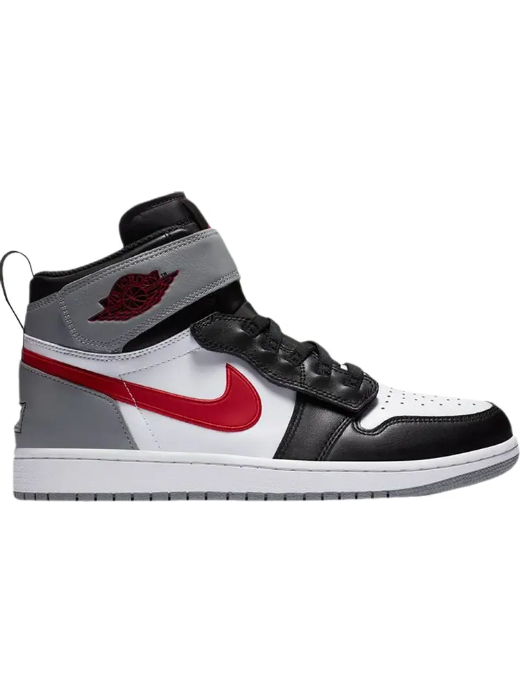 Кроссовки Air Jordan 1 High FlyEase GS Particle Grey — изображение 1 из 1, белый