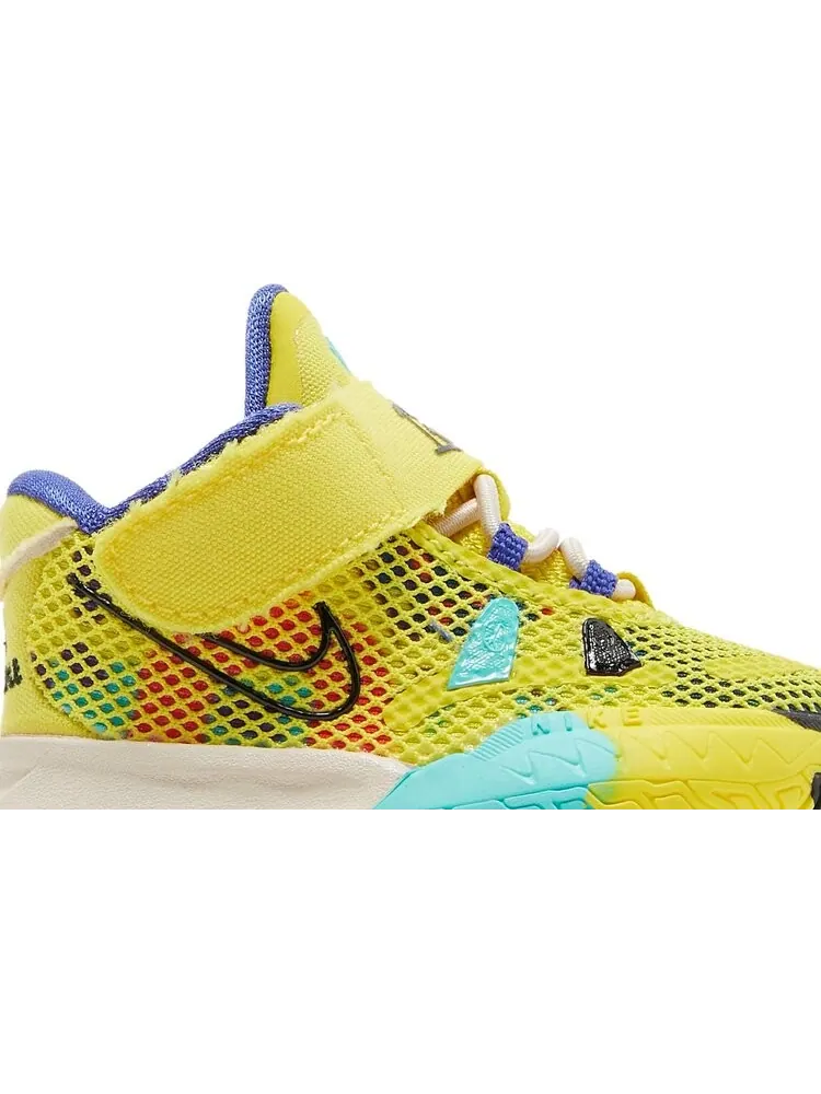 Кроссовки Nike Kyrie 7 TD '1 World 1 People' — изображение 2 из 8, желтый