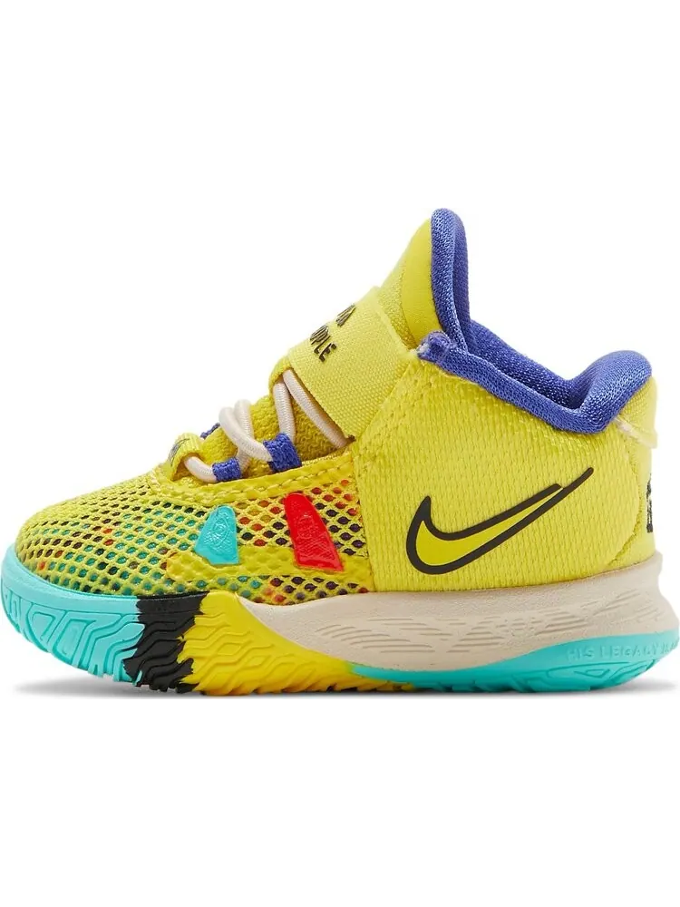 Кроссовки Nike Kyrie 7 TD '1 World 1 People' — изображение 3 из 8, желтый
