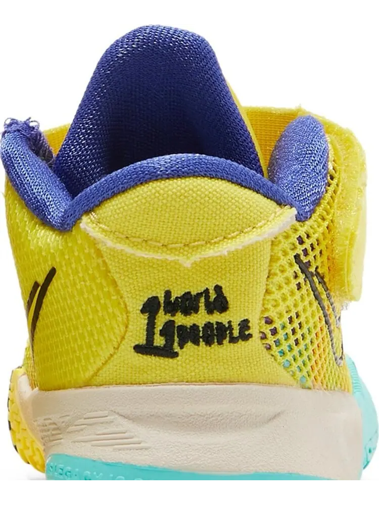 Кроссовки Nike Kyrie 7 TD '1 World 1 People' — изображение 7 из 8, желтый