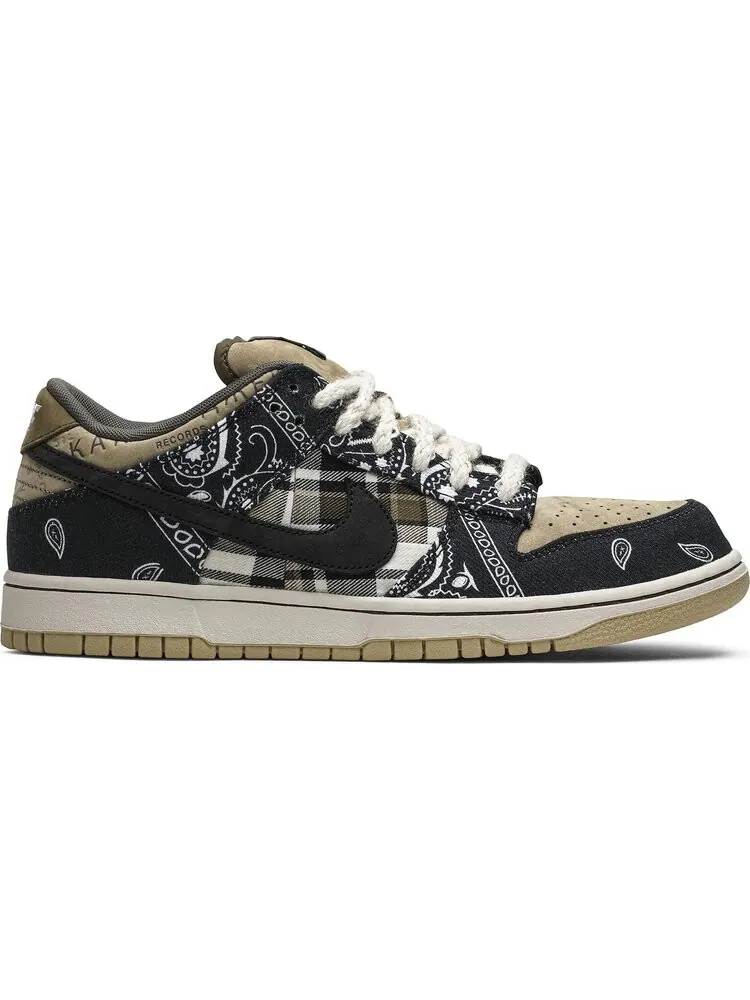 Кроссовки Nike Travis Scott x Dunk Low Premium QS SB 'Cactus Jack' — изображение 1 из 8, черный
