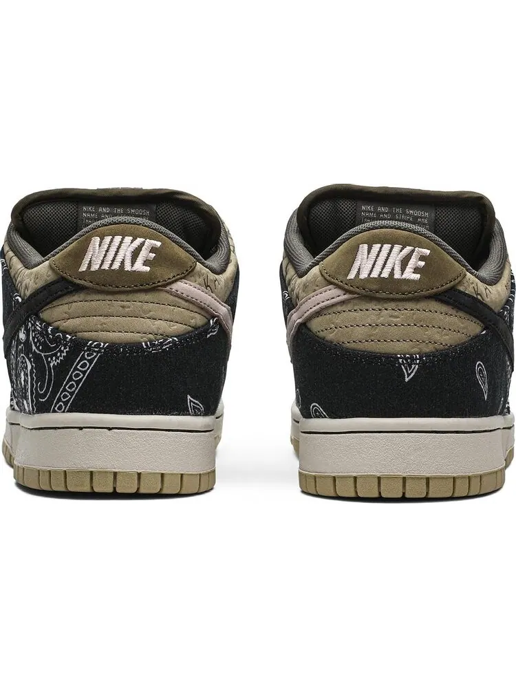 Кроссовки Nike Travis Scott x Dunk Low Premium QS SB 'Cactus Jack' — изображение 6 из 8, черный
