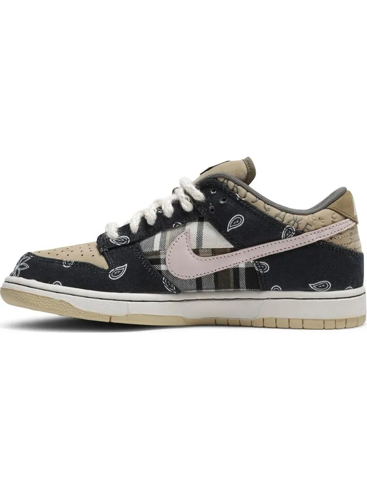 Лимитированные кроссовки Nike Travis Scott x Dunk Low PRM SB QS 'Cactus Jack' Friends and Family — изображение 3 из 8, черный