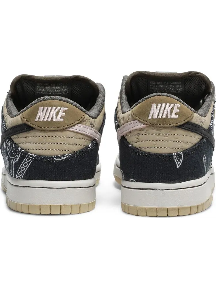 Лимитированные кроссовки Nike Travis Scott x Dunk Low PRM SB QS 'Cactus Jack' Friends and Family — изображение 6 из 8, черный