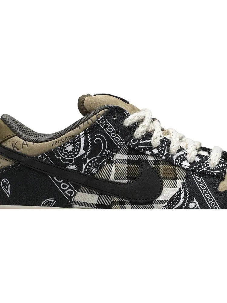 Лимитированные кроссовки Nike Travis Scott x SB Dunk Low PRM QS 'Cactus Jack - Special Box' — изображение 2 из 8, черный