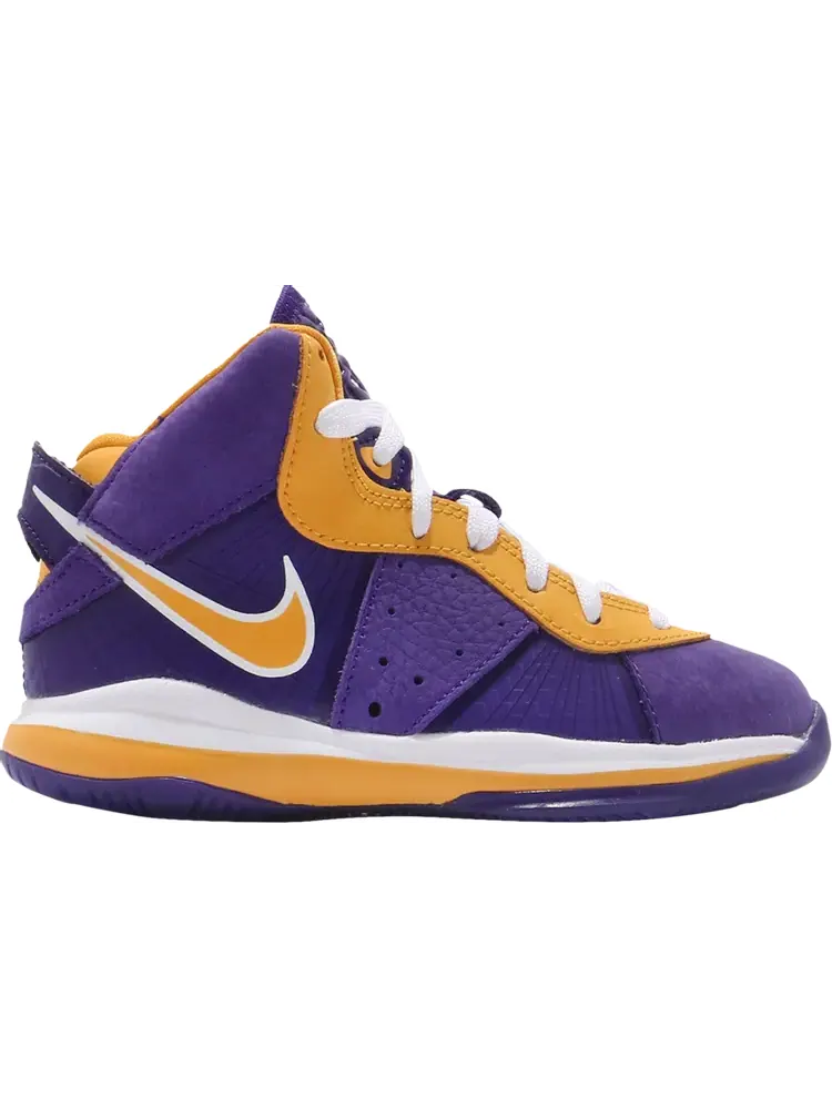 Кроссовки Nike LeBron 8 PS 'Lakers' — изображение 1 из 1, фиолетовый