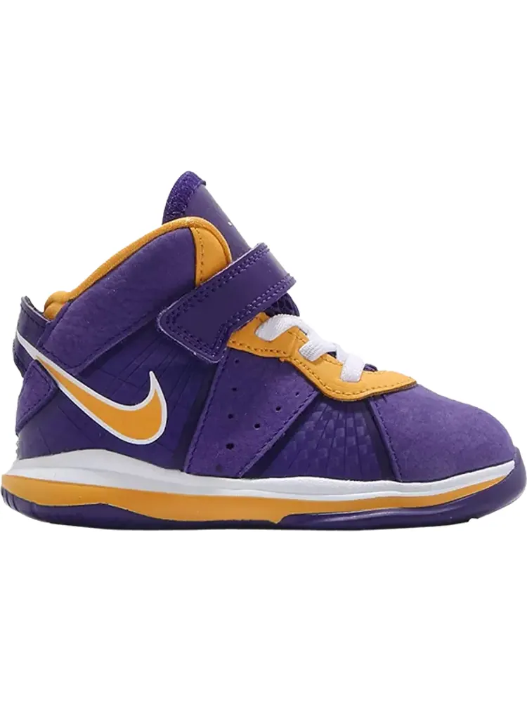 Кроссовки Nike LeBron 8 TD 'Lakers' — изображение 1 из 1, фиолетовый