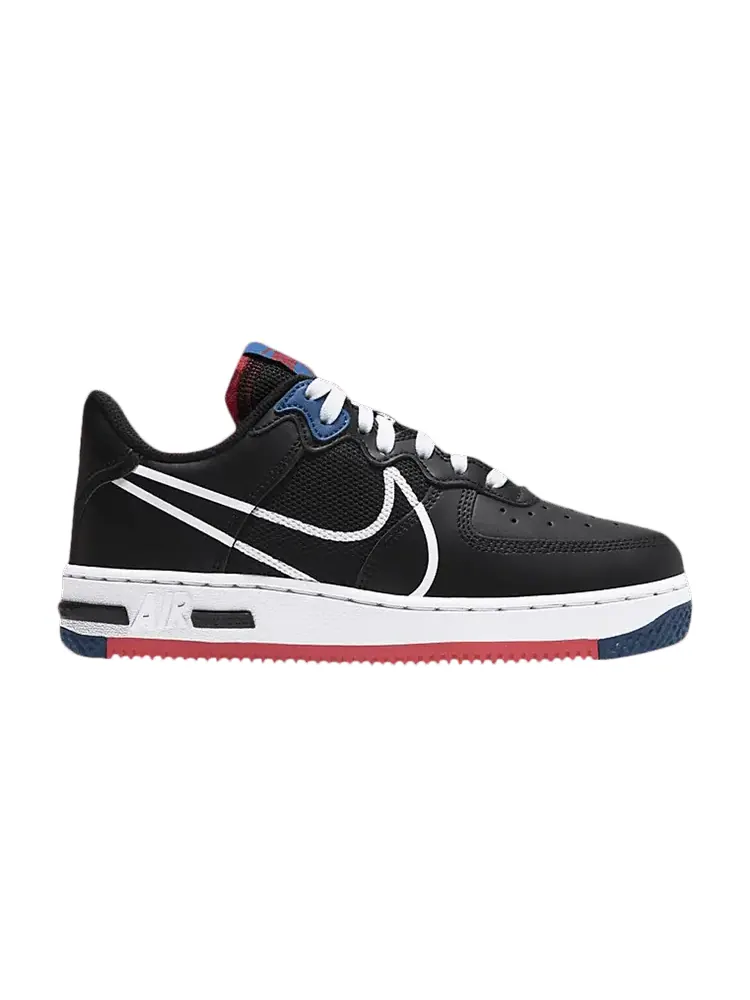 Кроссовки Nike Air Force 1 React SU GS 'Black Gym Red' — изображение 1 из 1
