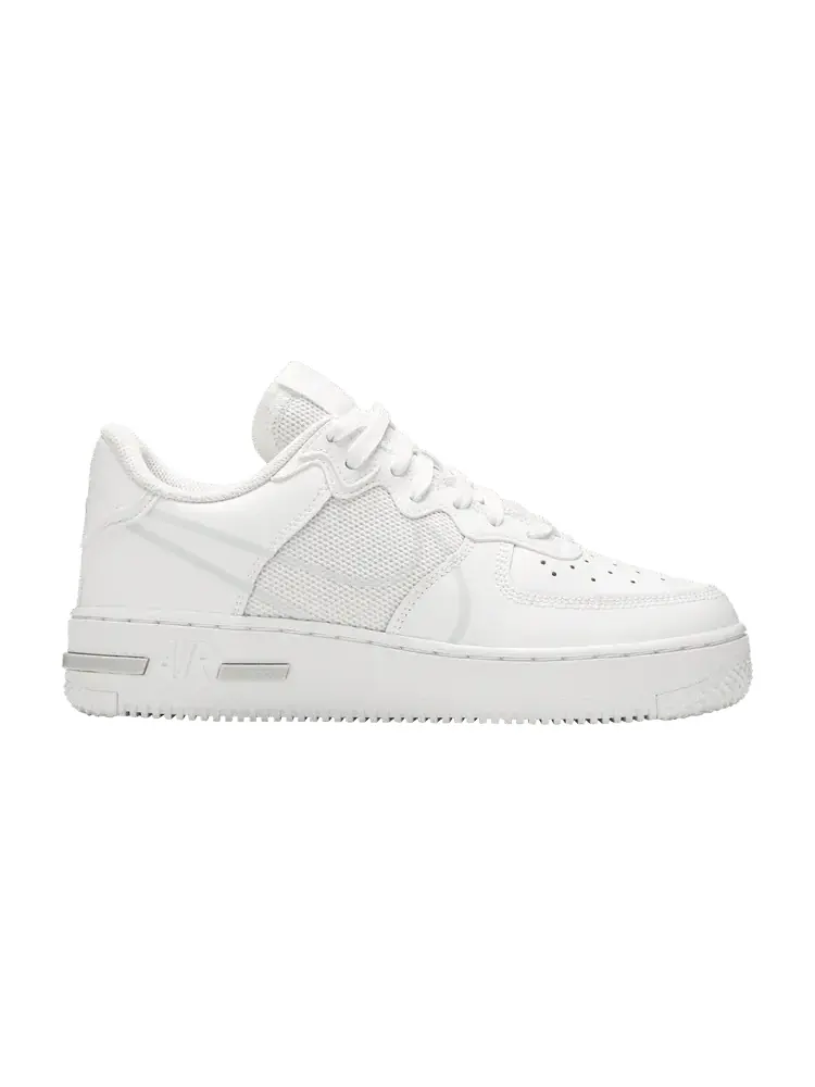 Кроссовки Nike Air Force 1 React SU GS 'White' — изображение 1 из 9, белый/платиновый