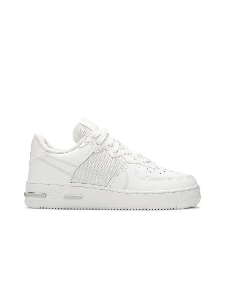 Кроссовки Nike Air Force 1 React SU GS 'White' — изображение 2 из 9, белый/платиновый