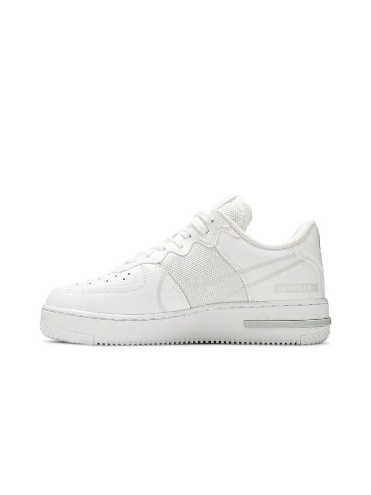 Кроссовки Nike Air Force 1 React SU GS 'White' — изображение 4 из 9, белый/платиновый