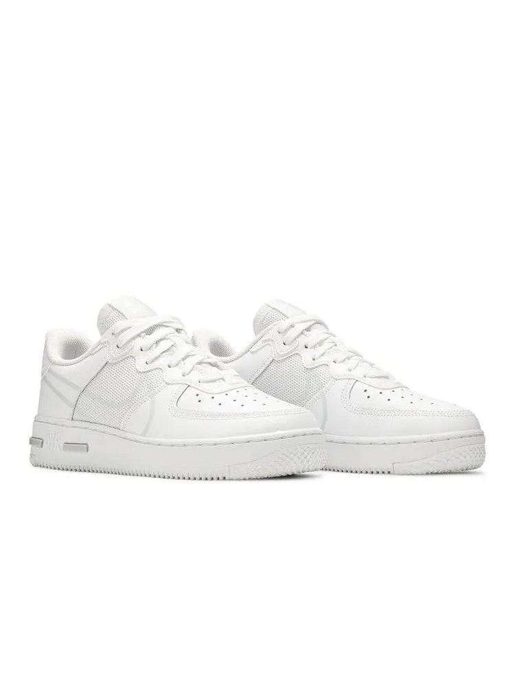 Кроссовки Nike Air Force 1 React SU GS 'White' — изображение 9 из 9, белый/платиновый