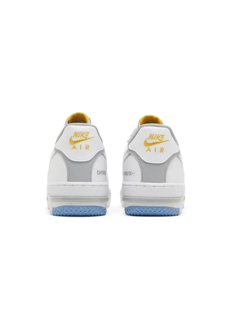 Кроссовки Nike Air Force 1 React SU GS 'White Light Smoke Grey' — изображение 7 из 9, белый/светлый серый