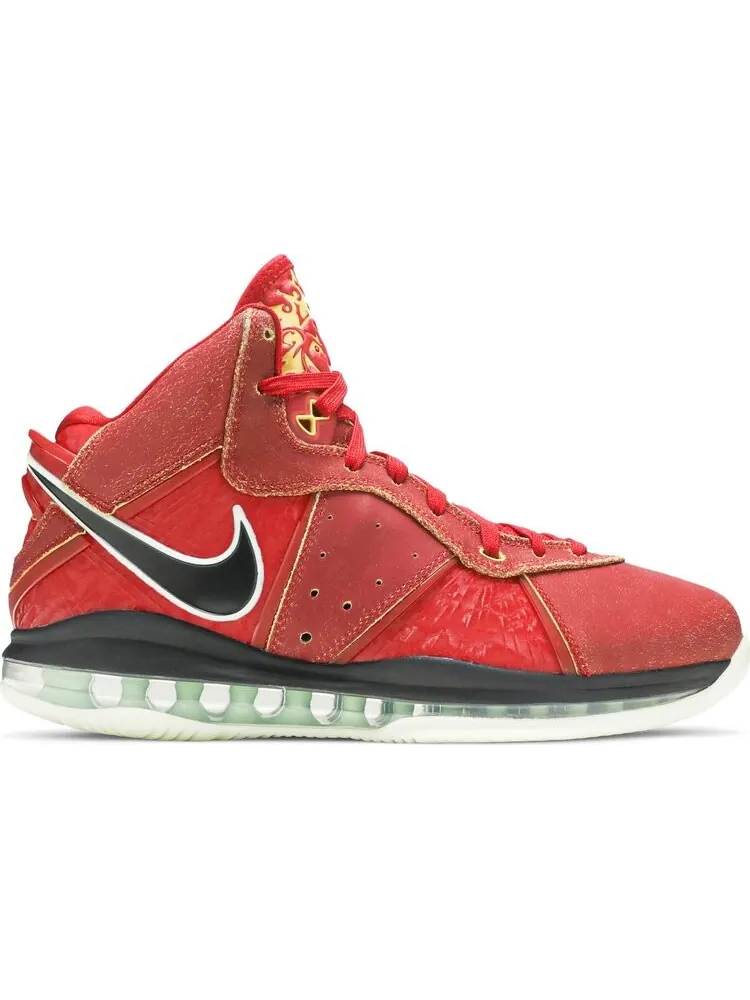 Кроссовки Nike LeBron 8 QS 'Empire Jade' — изображение 1 из 8, красный