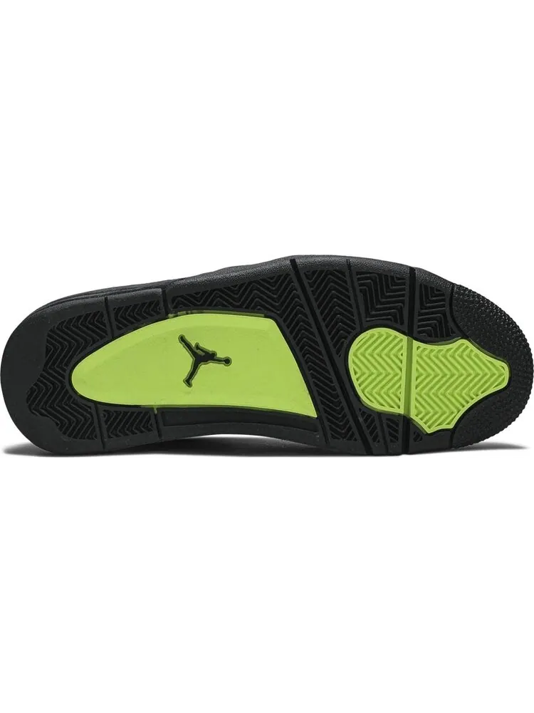 Кроссовки Air Jordan 4 Retro SE Neon 95 — изображение 4 из 8, серый