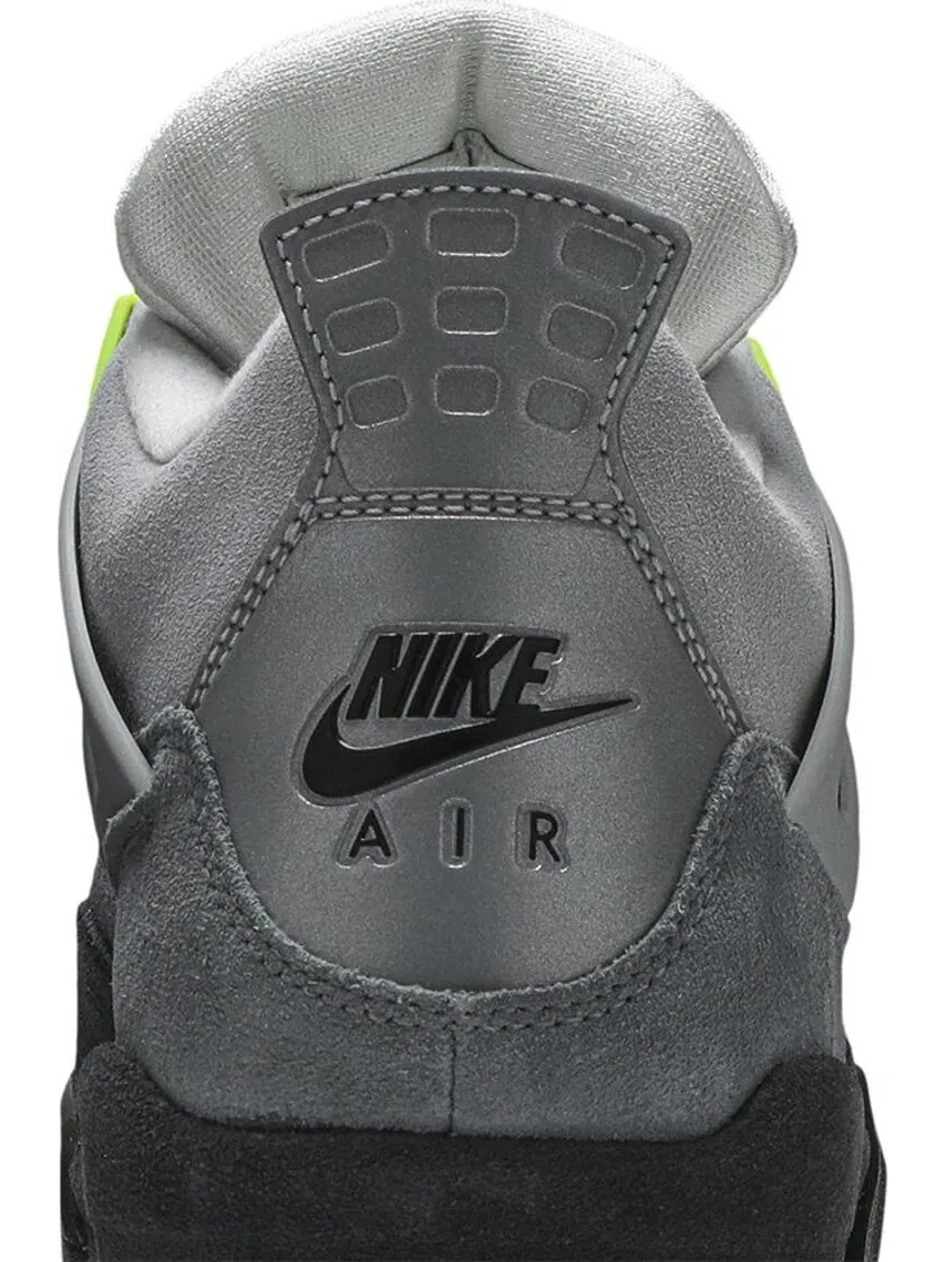 Кроссовки Air Jordan 4 Retro SE Neon 95 — изображение 7 из 8, серый