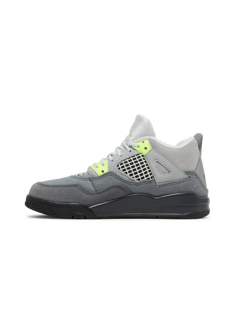 Кроссовки Air Jordan 4 Retro SE PS — изображение 3 из 4, серый