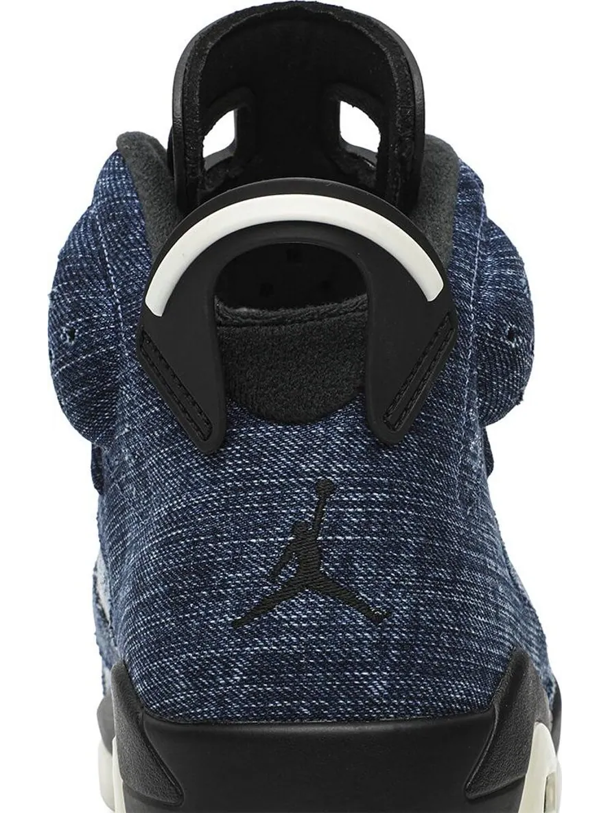 Кроссовки Air Jordan 6 Retro Washed Denim — изображение 7 из 8, черный