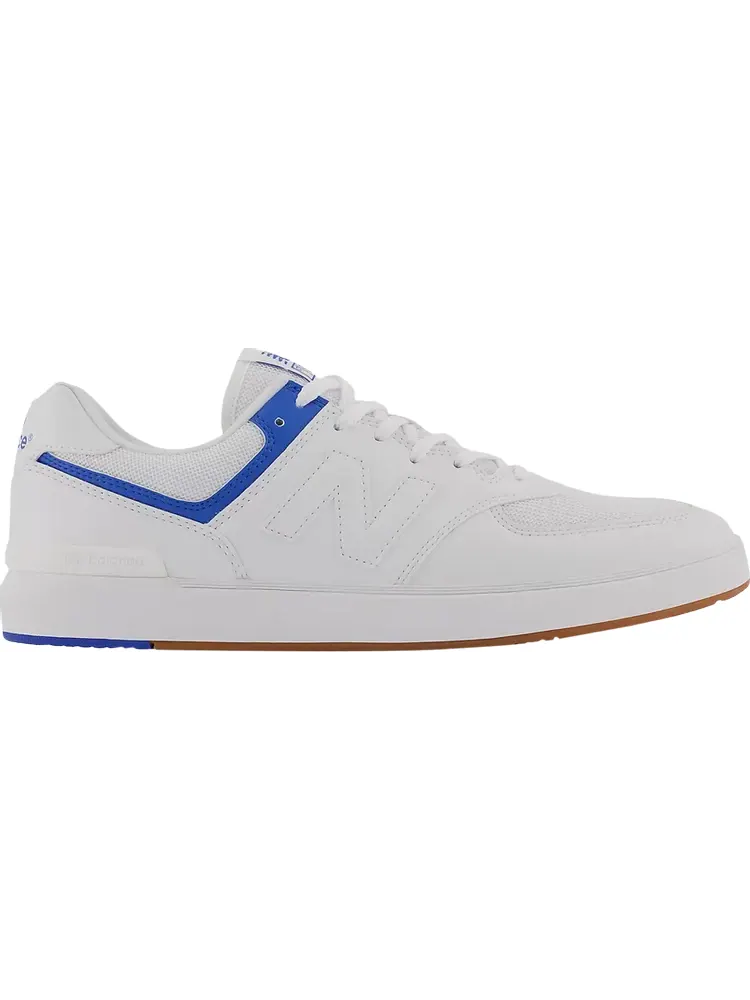 Кроссовки New Balance 574 Court — изображение 1 из 1, белый/синий