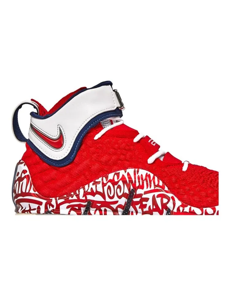 Кроссовки Nike LeBron 17 EP — изображение 2 из 3, красный