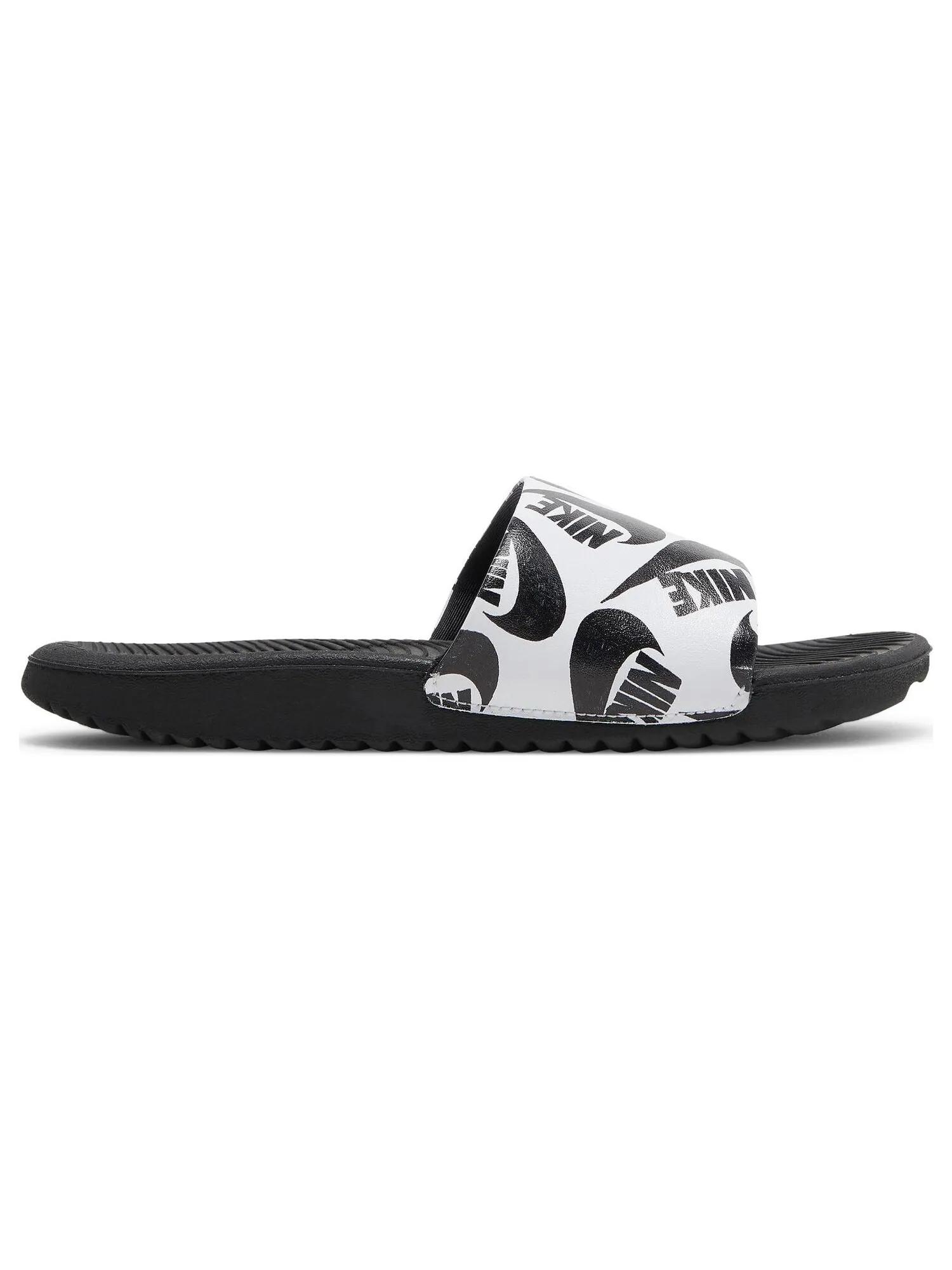 Сланцы Nike Kawa Slide SE JDI GS 'Black White'